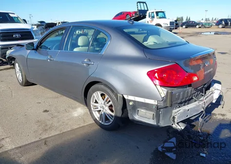 2012 Infiniti G37 Journey from USA, damaged, VIN JN1CV6AP7CM627100